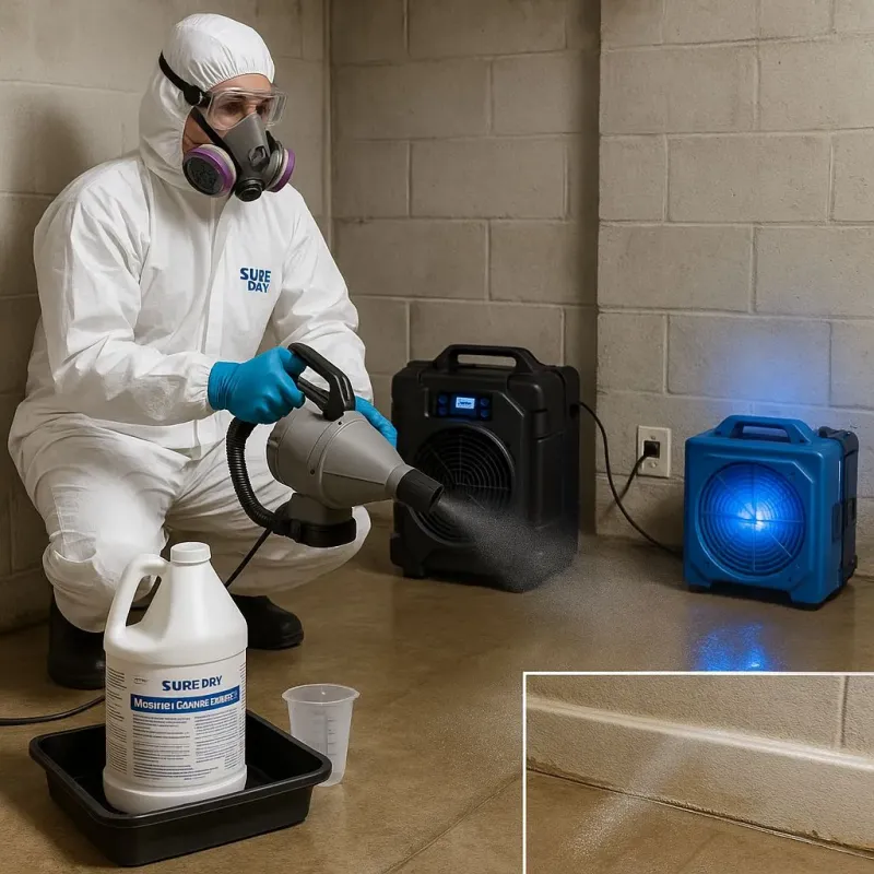 Sanitization and Odor Removal process in Oneonta, NY