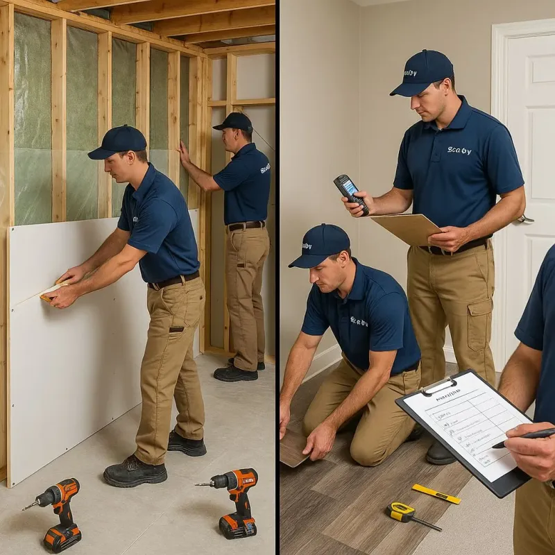 Repairs and Reconstruction process in Oneonta, NY